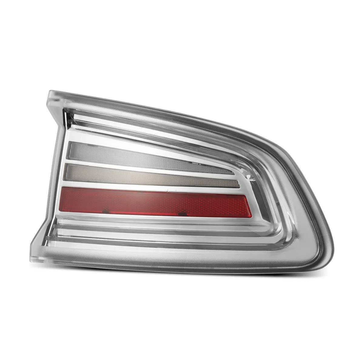 AlphaRex 15-23 Dodge Charger NOVA-Series Prismatic LED Tail Lights Chrome - Image 3