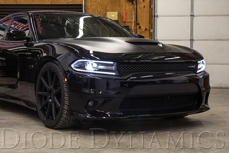 Diode Dynamics 2015-2023 Dodge Charger & Chrysler 300 LED Headlights Pair with AntiFlicker Modules - Image 3