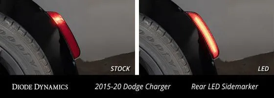 Diode Dynamics LED Sidemarkers for 2015-2023 Dodge Charger & Charger Widebody (set) - Image 4