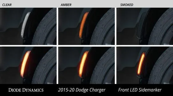 Diode Dynamics LED Sidemarkers for 2015-2023 Dodge Charger & Charger Widebody (set) - Image 5