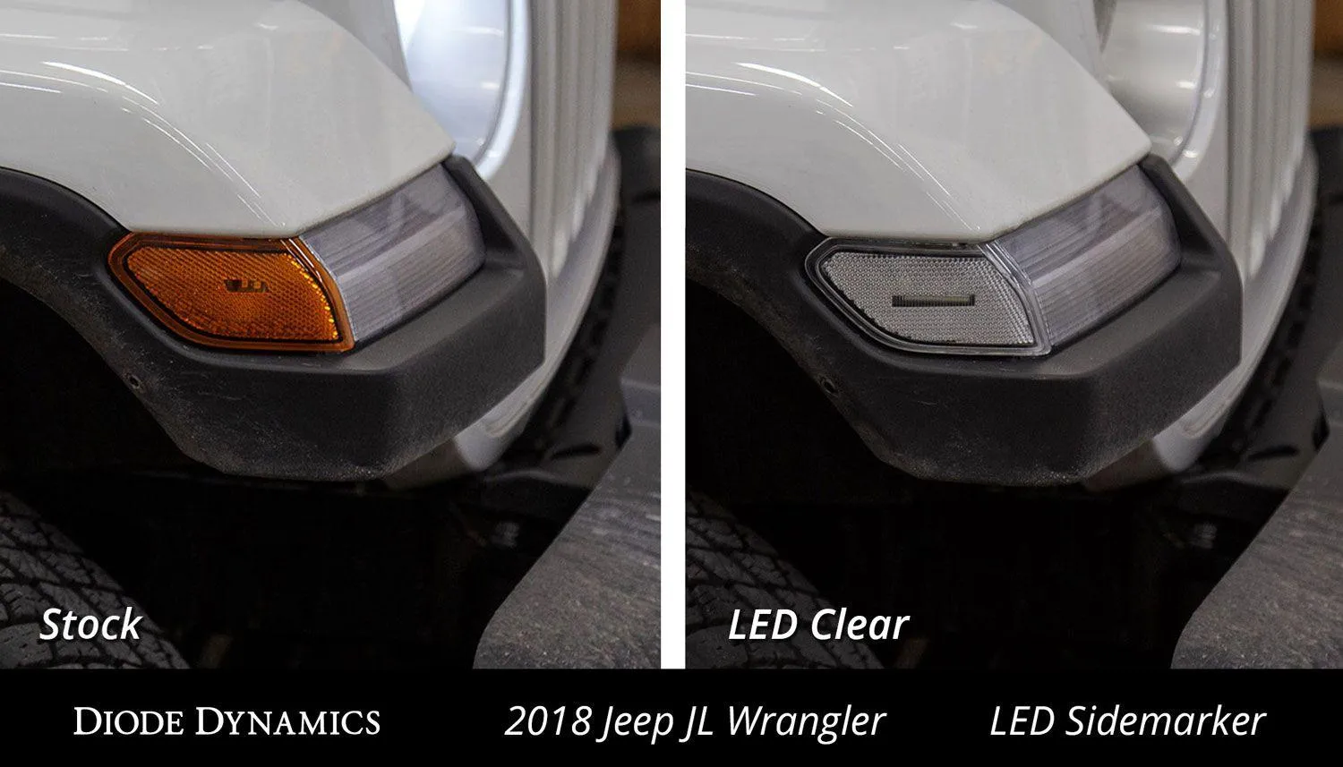 Diode Dynamics Switchback Turn Signal LEDs for 2018-2021 Jeep JL Wrangler Sport (pair) - Image 5