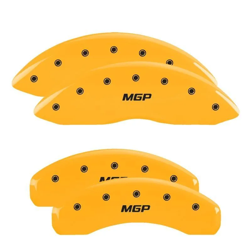 MGP Brake Caliper Covers Dodge Durango 2011-2021 Black / Red / Yellow - Image 15