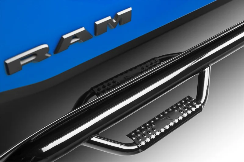 N-Fab Nerf Step 10-17 Dodge Ram 1500 Crew Cab 6.4ft Bed - Gloss Black - Bed Access - 3in - Image 3