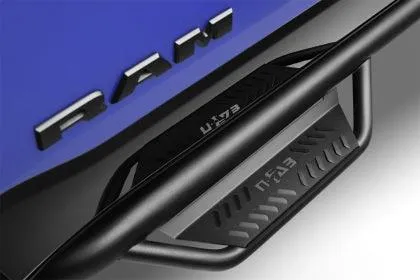 N-Fab Podium LG 2019-2026 Dodge RAM 1500 / TRX / RHO Crew Cab - Cab Length - Tex. Black - 3in - Image 6