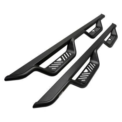 Westin 05-22 Toyota Tacoma Double Cab Outlaw Drop Nerf Step Bars - Black - Image 3