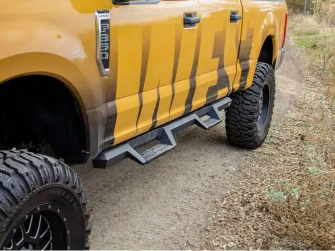 WESTIN  09-18 Dodge/Ram 1500 Crew Cab / 25/3500 Crew Drop Nerf Step Bars - Textured Black - Image 7