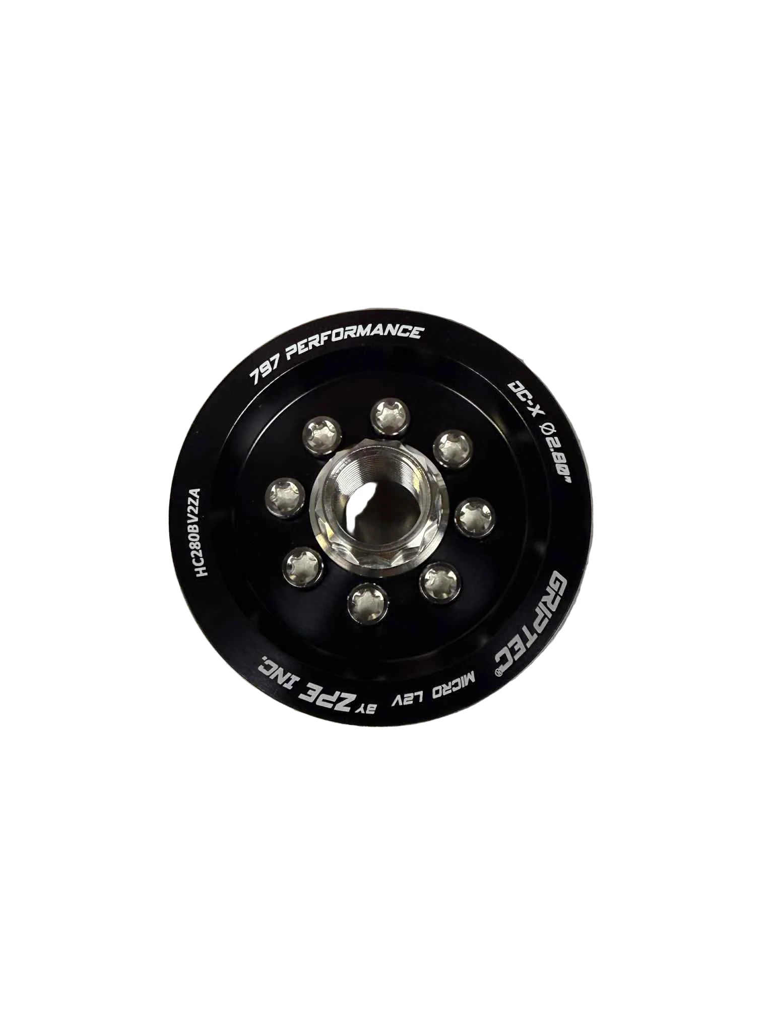 ZPE Griptec Hellcat Pulley 10 Rib Kit with HUB W/GripTec® V2 - Image 5